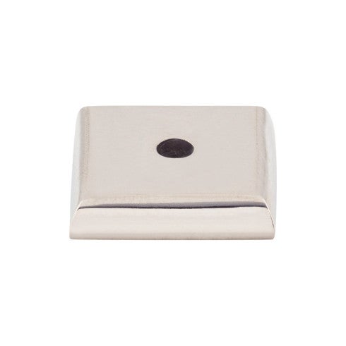 Top Knobs Aspen II Square Backplate 7/8" in Polished Nickel