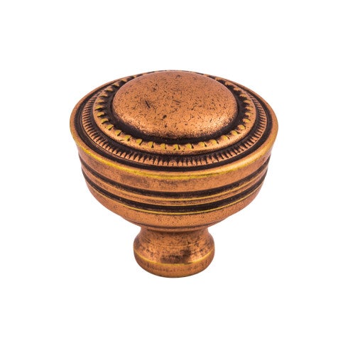Top Knobs Contessa Knob 1 1/4" in Old English Copper