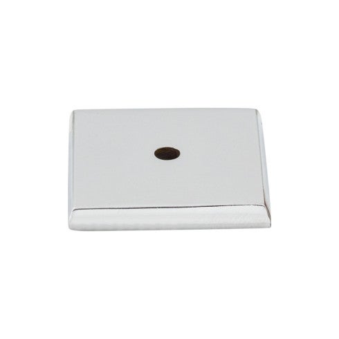 Top Knobs Aspen II Square Backplate 1 1/4" in Polished Chrome