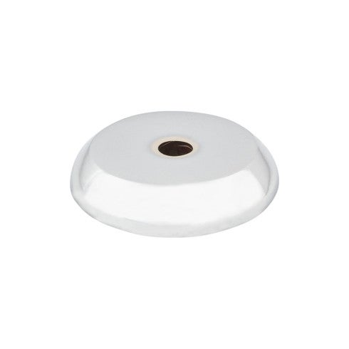 Top Knobs Aspen II Round Backplate 7/8" in Polished Chrome