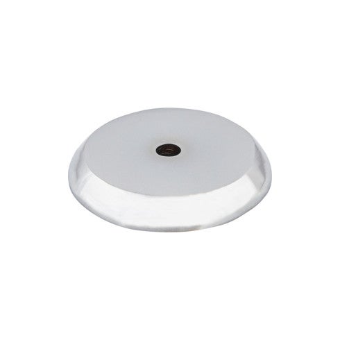 Top Knobs Aspen II Round Backplate 1 1/4" in Polished Chrome