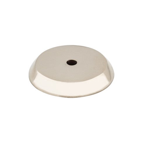 Top Knobs Aspen II Round Backplate 1 1/4" in Polished Nickel