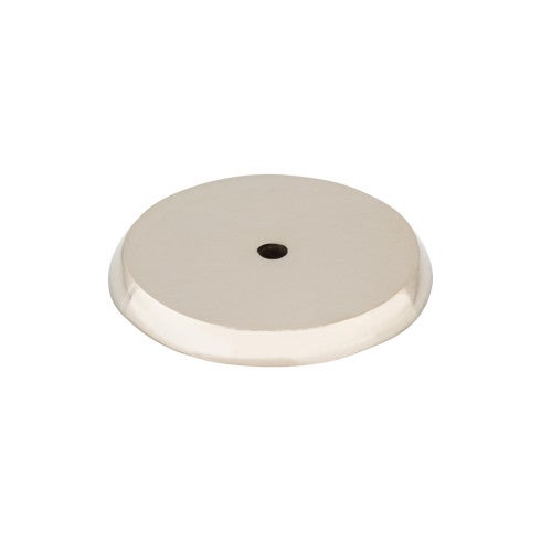 Top Knobs Aspen II Round Backplate 1 3/4" in Polished Nickel