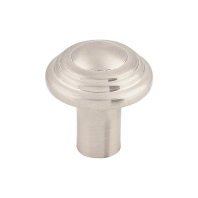 Top Knobs Aspen II Button Knob 1 1/4" in Brushed Satin Nickel