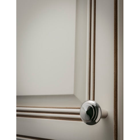 Top Knobs Aspen II Peak Knob 1" in Brushed Satin Nickel
