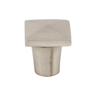 Top Knobs Aspen II Square Knob 3/4" in Brushed Satin Nickel