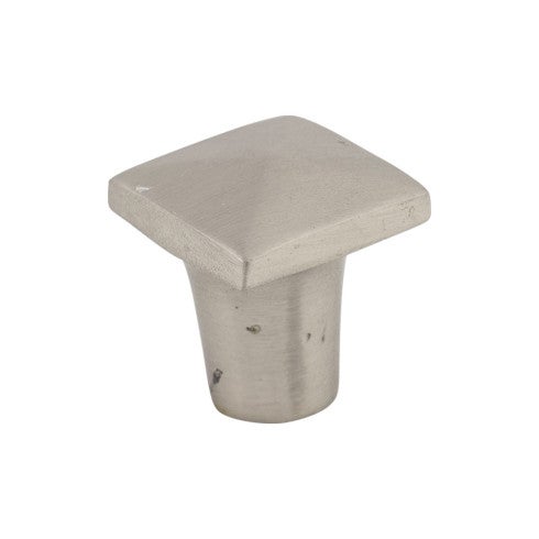 Top Knobs Aspen II Square Knob 3/4" in Brushed Satin Nickel