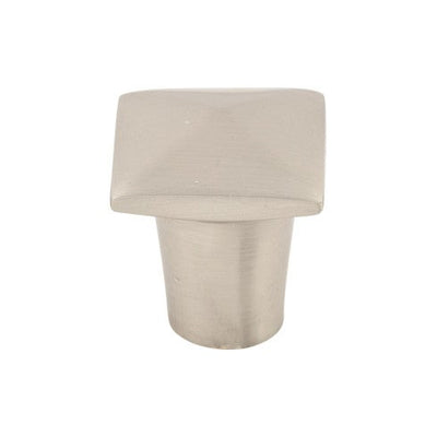 Top Knobs Aspen II Square Knob 7/8" in Brushed Satin Nickel