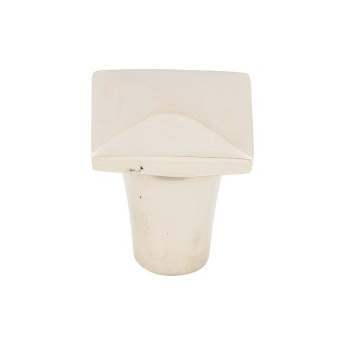 Top Knobs Aspen II Square Knob 7/8" in Polished Nickel