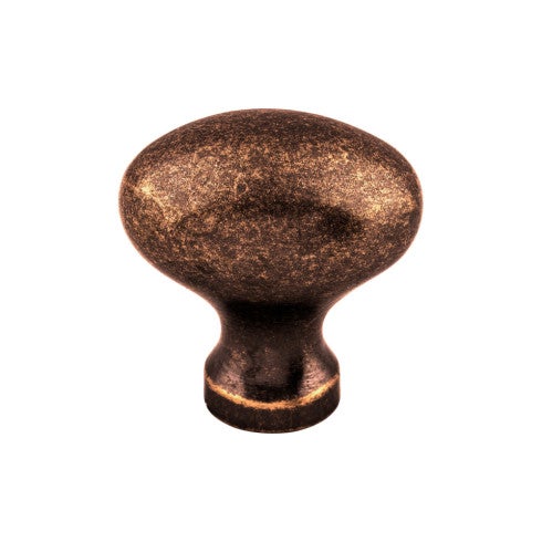 Top Knobs Egg Knob 1 1/4" in Antique Copper