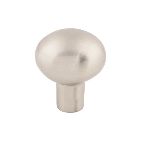 Top Knobs Aspen II Small Egg Knob 1 3/16" in Brushed Satin Nickel