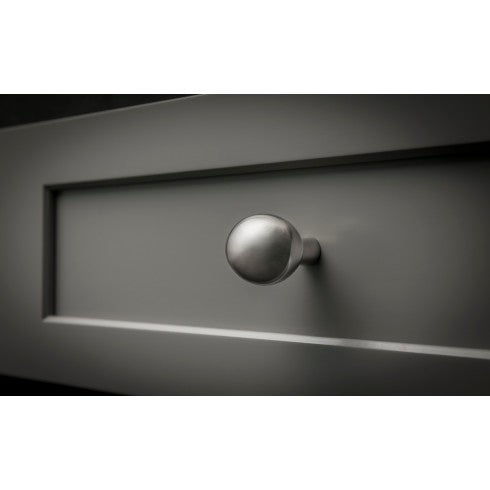 Top Knobs Aspen II Small Egg Knob 1 3/16" in Brushed Satin Nickel