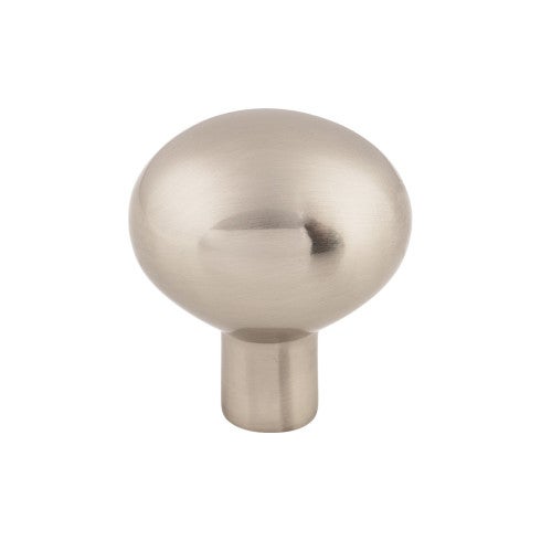 Top Knobs Aspen II Large Egg Knob 1 7/16" in Brushed Satin Nickel