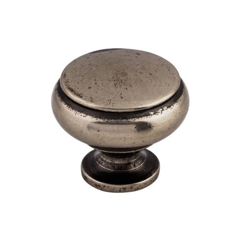 Top Knobs Cumberland Knob 1 1/4" in Pewter Antique