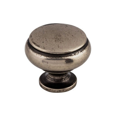 Top Knobs Cumberland Knob 1 1/4" in Pewter Antique