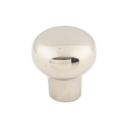 Top Knobs Aspen II Round Knob 7/8" in Polished Nickel