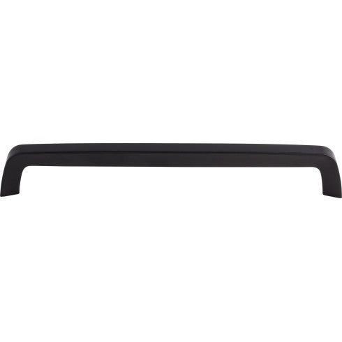 Top Knobs Tapered Bar Pull 8 13/16" c-c in Flat Black