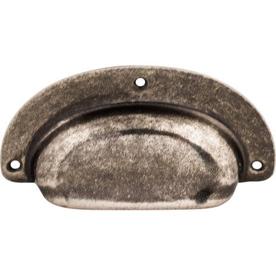 Top Knobs Mayfair Cup Pull 3 3/4" in Pewter Antique