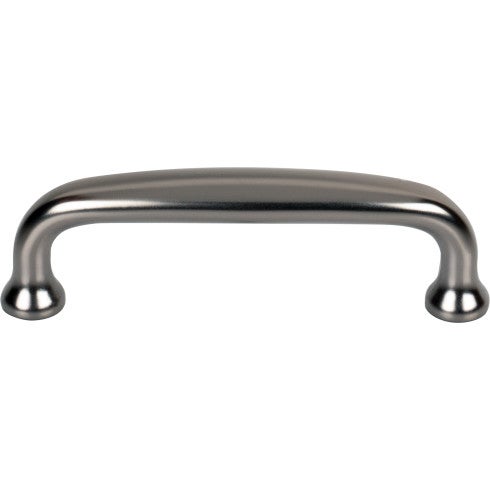 Top Knobs Charlotte Pull 3" c-c in Ash Gray