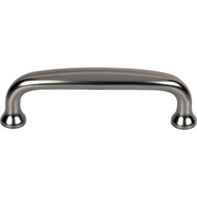 Top Knobs Charlotte Pull 3" c-c in Ash Gray