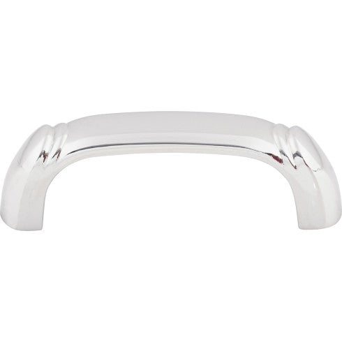 Top Knobs Dover D Pull 2 1/2" c-c in Polished Chrome