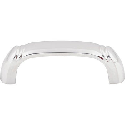 Top Knobs Dover D Pull 2 1/2" c-c in Polished Chrome