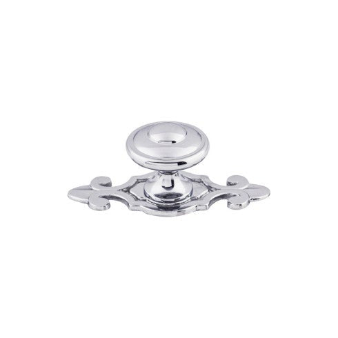 Top Knobs Canterbury Knob 1 1/4" in Polished Chrome