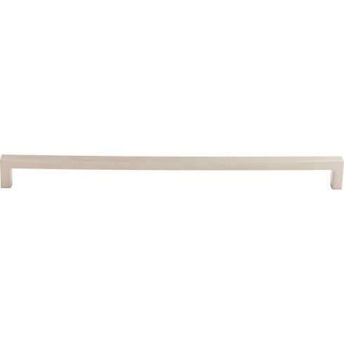 Top Knobs Square Bar Pull 17 5/8" c-c in Brushed Satin Nickel