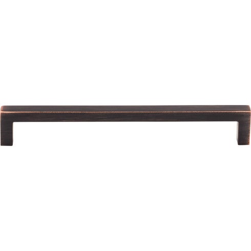 Top Knobs Square Bar Pull 7 9/16" c-c in Tuscan Bronze