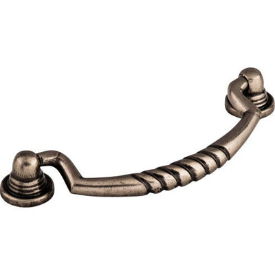 Top Knobs Salisbury Pull 3 3/4" c-c in Pewter Antique