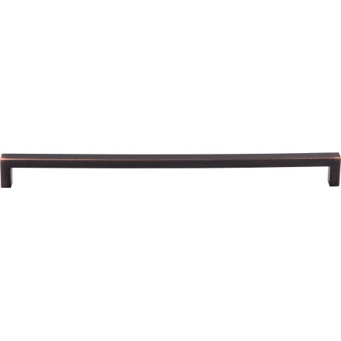 Top Knobs Square Bar Pull 17 5/8" c-c in Tuscan Bronze