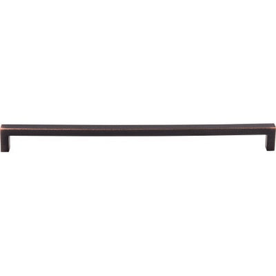 Top Knobs Square Bar Pull 17 5/8" c-c in Tuscan Bronze