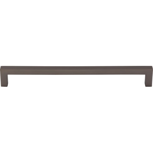 Top Knobs Square Bar Pull 8 13/16" c-c in Ash Gray