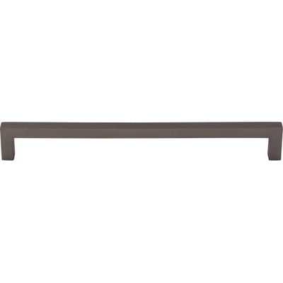 Top Knobs Square Bar Pull 8 13/16" c-c in Ash Gray