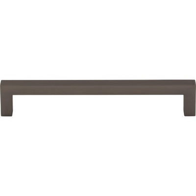 Top Knobs Square Bar Pull 6 5/16" c-c in Ash Gray