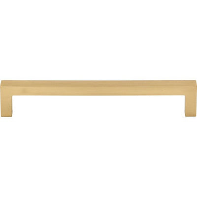 Top Knobs Square Bar Pull 6 5/16" c-c in Honey Bronze