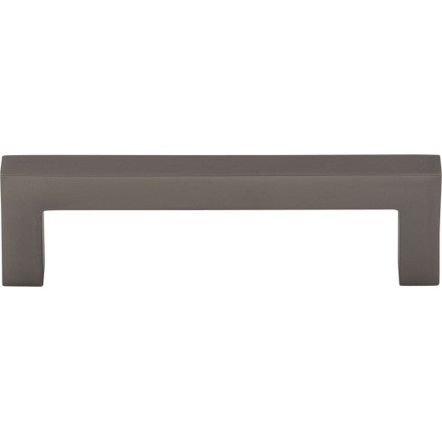 Top Knobs Square Bar Pull 3 3/4" c-c in Ash Gray