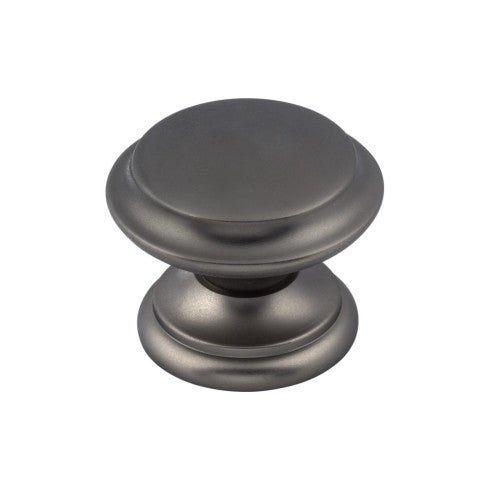 Top Knobs Flat Top Knob 1 3/8" in Ash Gray
