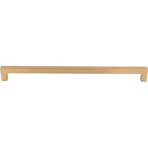 Top Knobs Square Bar Pull 12" c-c in Honey Bronze