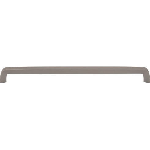 Top Knobs Tapered Bar Pull 17 5/8" c-c in Ash Gray