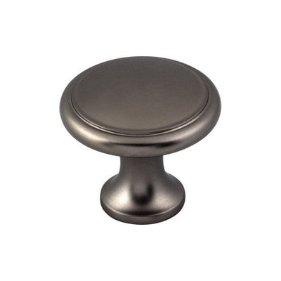Top Knobs Ringed Knob 1 1/8" in Ash Gray