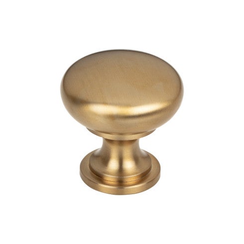 Top Knobs Hollow Round Knob 1 3/16" in Honey Bronze
