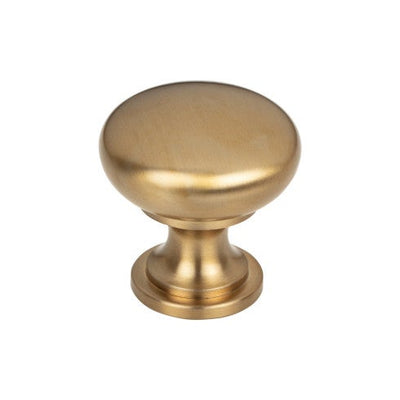 Top Knobs Hollow Round Knob 1 3/16" in Honey Bronze