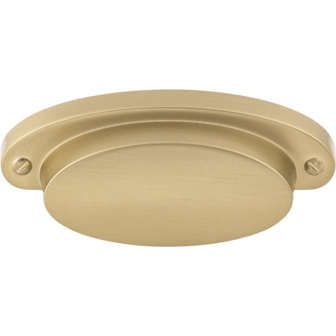 Top Knobs Dakota Cup Pull 2 9/16" c-c in Honey Bronze