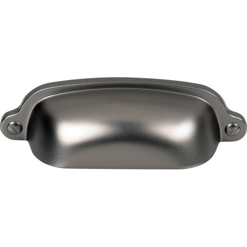 Top Knobs Charlotte Cup Pull 2 9/16" c-c in Ash Gray