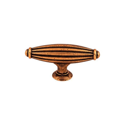 Top Knobs Tuscany T-Handle 2 5/8" in Old English Copper
