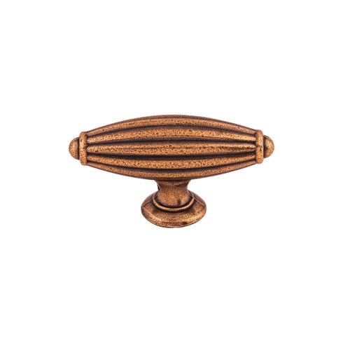 Top Knobs Tuscany T-Handle 2 7/8" in Old English Copper