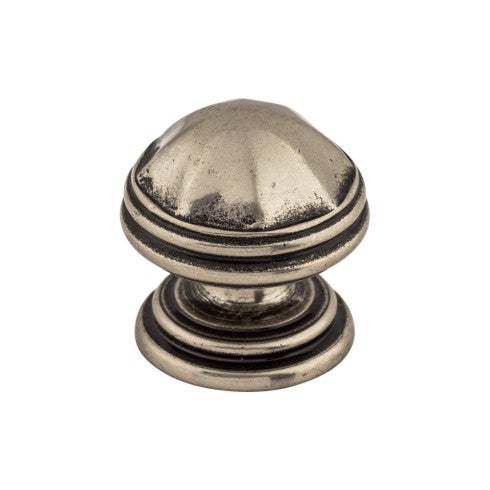 Top Knobs London Knob 1 1/4" in Pewter Antique