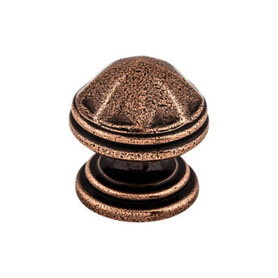 Top Knobs London Knob 1 1/4" in Old English Copper