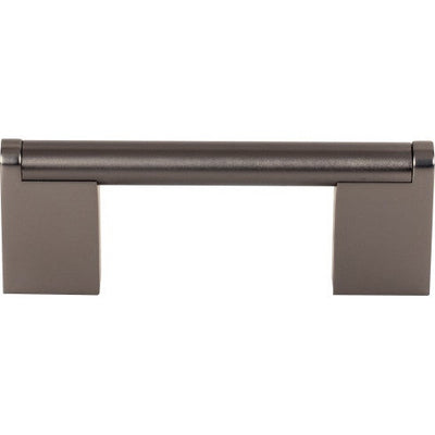 Top Knobs Princetonian Bar Pull 3" c-c in Ash Gray